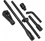 Набір ударних 12-гранних головок 3/4″ (17-50 мм) 1″ (55-65 мм) з аксесуарами CR-MO 26 ел. Vorfal V088124, фото 2