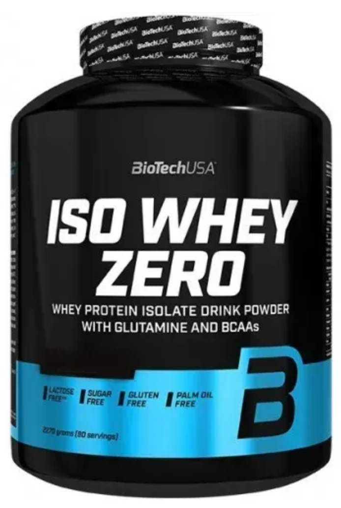 Протеїн соєвий ізолят BioTech Iso Whey Zero 1,81 кг ваніль