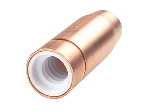 Сопло для пальника MIG/MAG мідне Т2 ізолятор фторопласт+мідь VITA MB-15 (ES-0009) різьбове