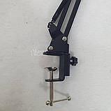 Мікрофон студійний конденсаторний настільний на стійці, з вітрозахистом та поп-фільтром для запису голосу, 2335, фото 10