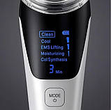 Масажер для обличчя Soulima 25888, 5в1, EMS-ліфтинг, мезотерапія, LED, ультразвук, термотерапія, фото 10