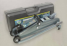 Гідравлічний підкотний домкрат у пластиковому кейсі Armer 2,5т. пластик, Н = 140/385 12 кг.  ARM-08PVC