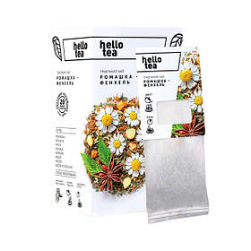 Чай чорний Hello tea "Ромашка-Фенхель"