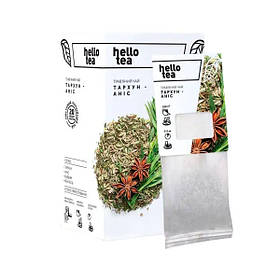 Чай чорний Hello tea "Тархун-Аніс"