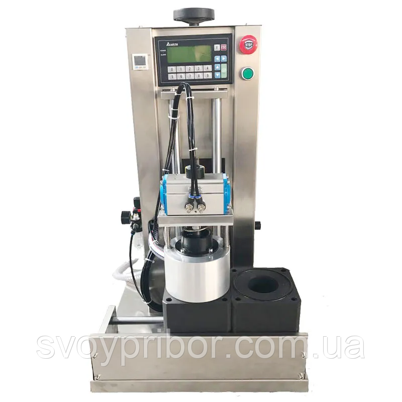 Вакуумна укупорочна машина банок FH-02 на 2 форми, фото 1