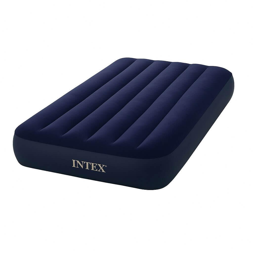 Надувний матрац Intex 64757 Classic Downy 191×99×25 см — односпальний, Dura-Beam, фото 1