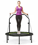 Батут для фітнесу Costway  із опорною ручкою та гумками для рук, фото 2