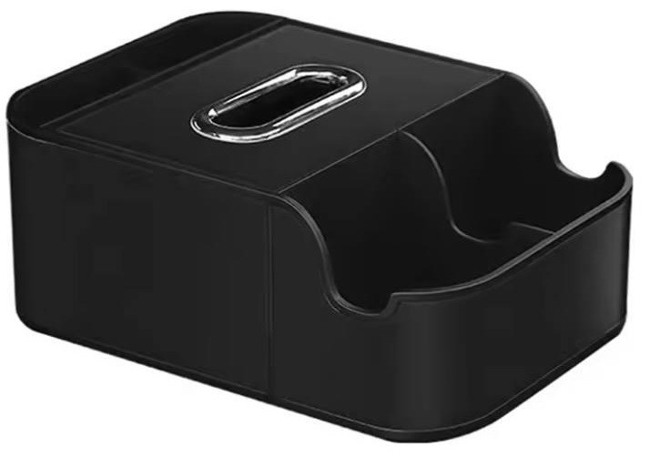 Автомобільний підлокітник-органайзер із двома підсклянниками та коробкою для серветок Car Storage Box SN010, фото 1