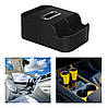 Автомобільний підлокітник-органайзер із двома підсклянниками та коробкою для серветок Car Storage Box SN010, фото 8