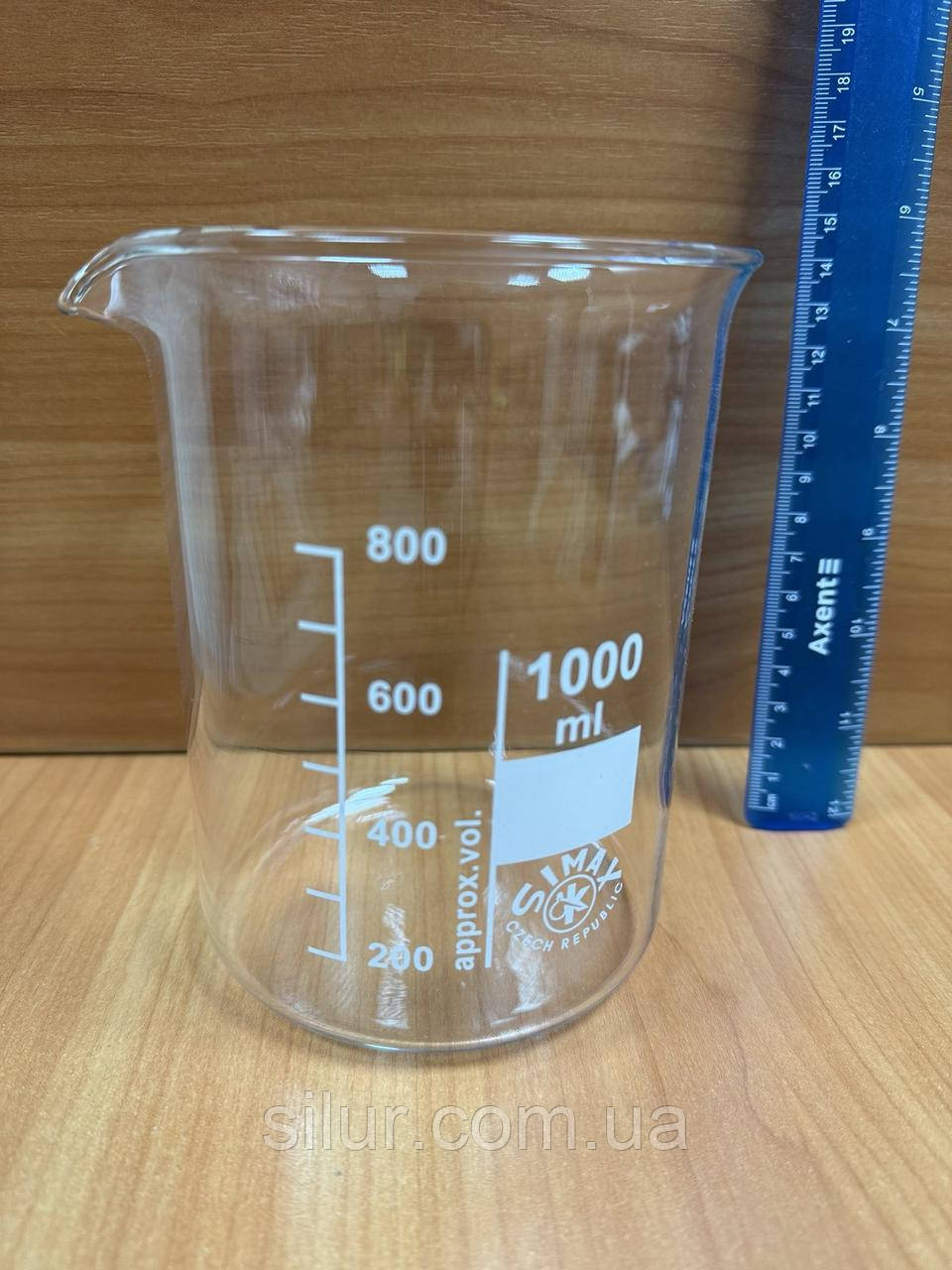 Склянка низька 1000 мл (Чехія), фото 1