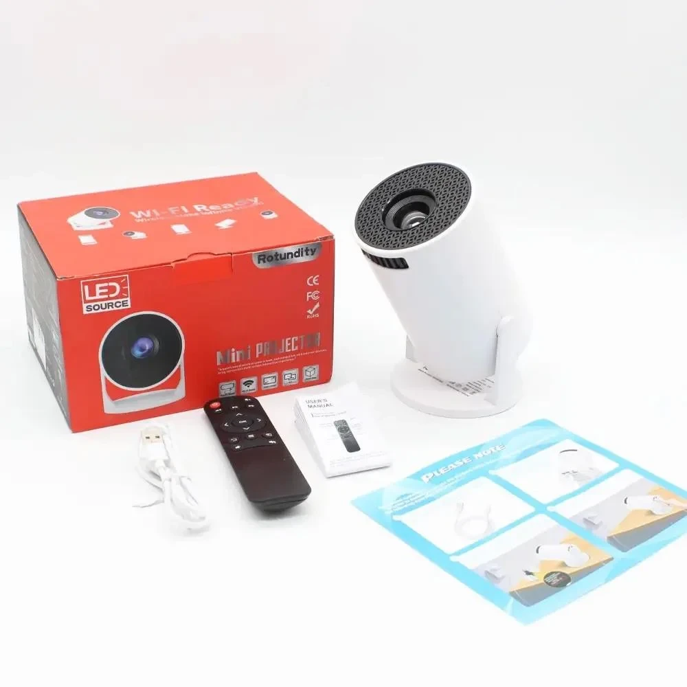 Домашній портативний проектор Rotundity M5 — ваш кишеньковий кінотеатр, фото 1