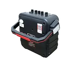 Акумуляторна колонка Temeisheng SL06-26 80Вт з 6" НЧ динаміком, Bluetooth, USB, FM-радіо та радіомікрофоном, фото 4