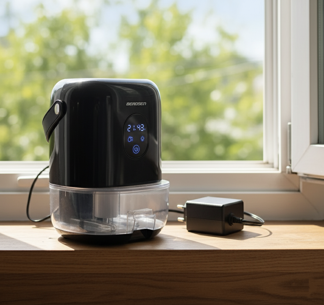 Осушувач повітря — поглинач вологи Berdsen чорний BR-10 B_3817, фото 1