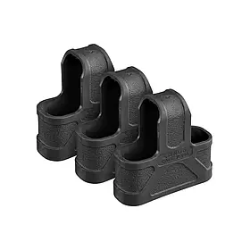 Гумові захвати-накладки на магазини Magpul 5.56 NATO, 3 шт у комплекті, MAG001-BLK