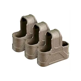 Гумові захвати-накладки на магазини Magpul 5.56 NATO, 3 шт у комплекті, MAG001-FDE