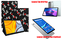 Чехол-подставка CRAYTON для Lenovo Tab M10 Plus, M10 Plus (2nd Gen) – стиль, защита и ручная сборка, цвет Лав