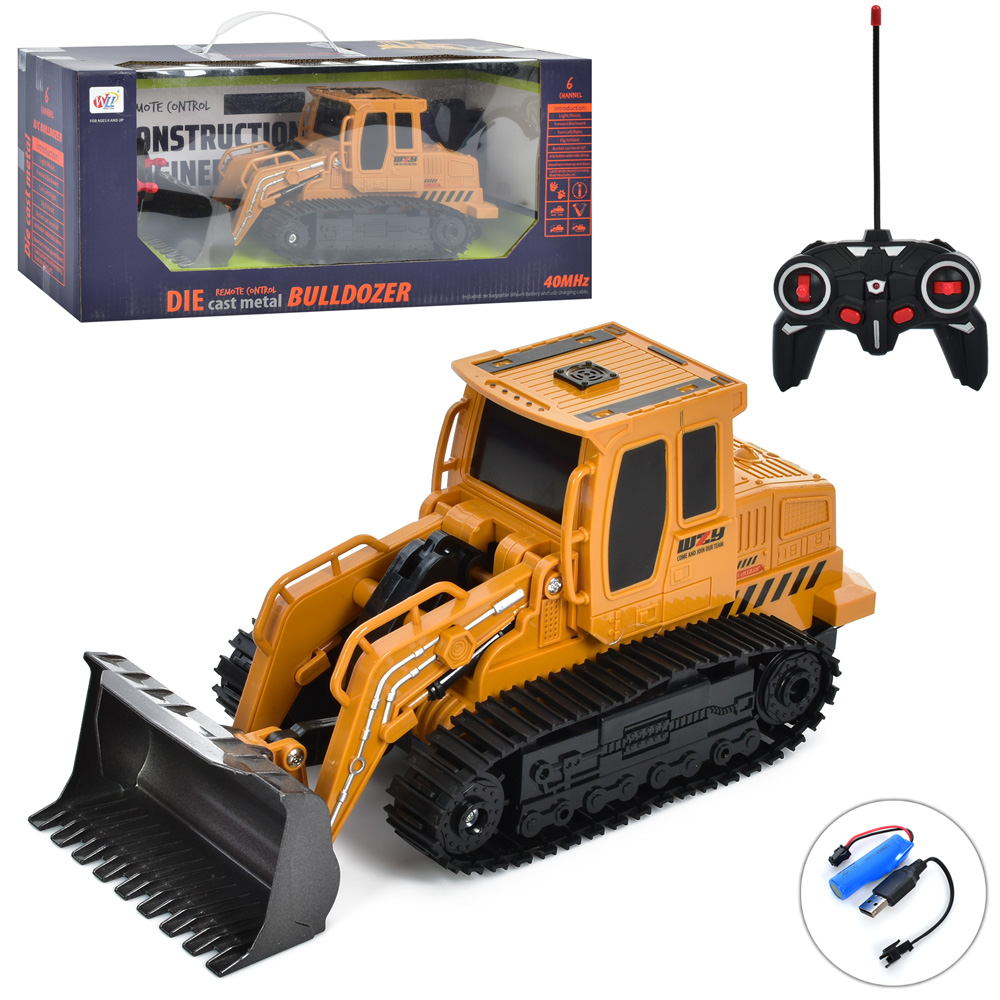 Дитячий бульдозер на радіокеруванні 680-D3, фото 1