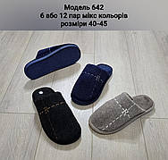 Чоловічі тапочки