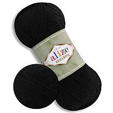 Alize Alpaca Royal New, Чорний №60
