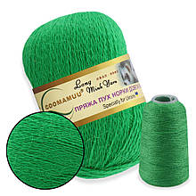 Пряжа з Норки, Яскрава зелень No835