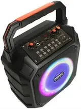 Портативна акустична система Temeisheng A6-7 20Вт з Bluetooth 5.0, TWS, RGB-підсвічуванням та двома мікрофонами, фото 2