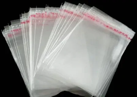 🔥 Пакет Поліпропіленовий із клапаном і клейкою стрічкою 8х9+3 см, 25 мікронів