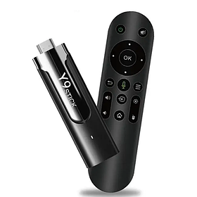 Смарт ТВ приставка RIAS M98 Y9 2/16 Гб Android 12 з голосовим пультом Black (3_07325)