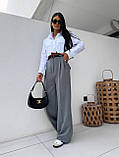 Штани палаццо з поясом Норма + Батал "Костюмка", фото 5