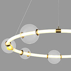 Підвісна бронзова люстра 20W 3000К 75см (81-2021 (750) AB), фото 4