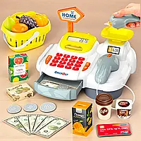 Дитячий ігровий набір касовий апарат з аксесуарами звук світло 668-115/116