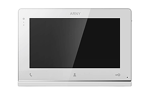 Відеодомофон ARNY AVD-710 2Мп 7'' TFT білий для контролю доступу з детектором руху і сенсорним управлінням