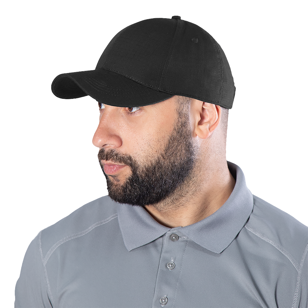 Бейсболка New Fix Rip-Stop Teflon Black, фото 1