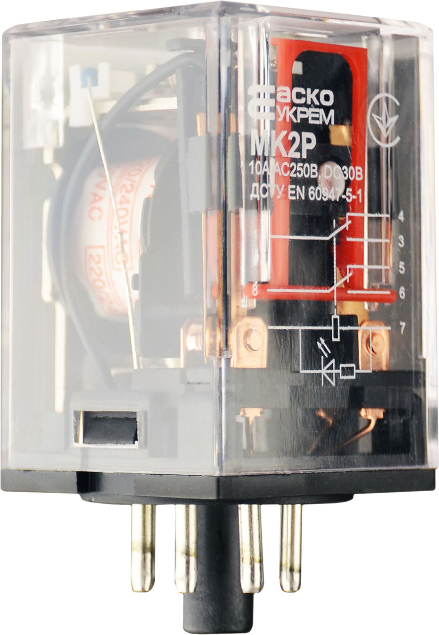 Реле МK2P (AC 220 V), фото 1