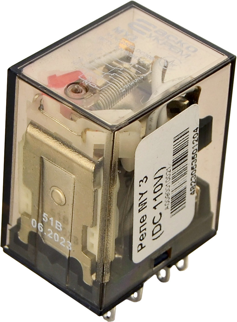 Реле MY3 (DC 110 V), фото 1