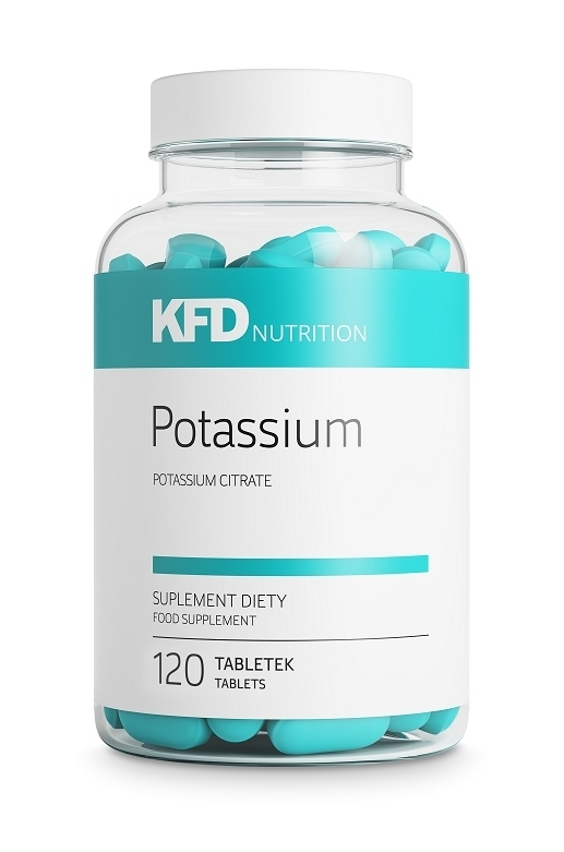 Potassium KFD Nutrition 120 tabs.