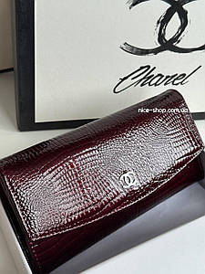 Гаманець Шанель шкіряний в коробці