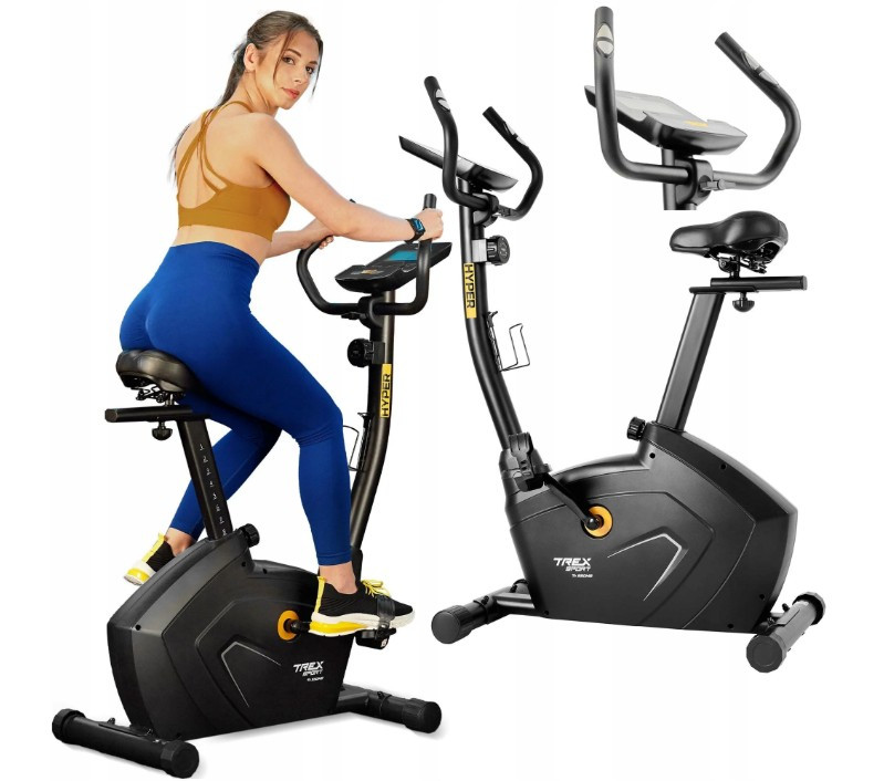 Велотренажер для дому Trex Sport TX-550MB HYPER до 120 кг із системою магнітного опору, фото 1