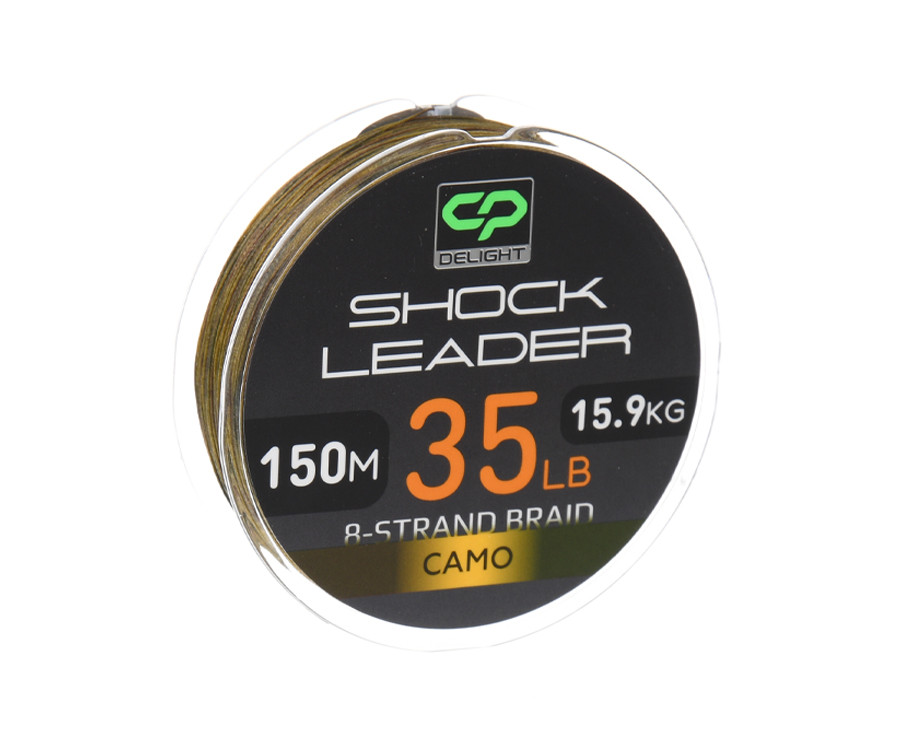Шок-лідер Carp Pro Delight Shock Leader Х8 Camo 150м 35lb (201186) CP35-8-150, фото 1