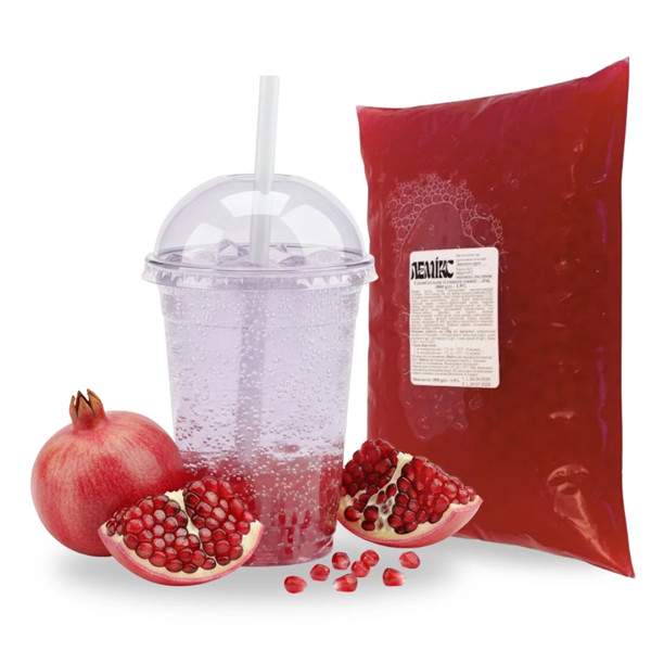 ЛЕМІКС Кульки Бабл Ті Гренадін 1800г, фото 1