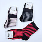 Жіночі термо шкарпетки махрові Fashion Socks полоски 36-40 мікс кольорів 12пар/уп, фото 2