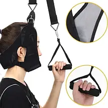 Пристрій для витягування шиї ,петля Гліссона шийний релаксатор,  масажер для шиї, зняття болю та напруги, підтримка постави, фото 3