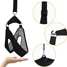 Пристрій для витягування шиї ,петля Гліссона шийний релаксатор,  масажер для шиї, зняття болю та напруги, підтримка постави, фото 5