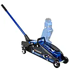 Домкрат підкатний 2,5т (140-387мм) з гумовою накладкою в кейсі Forsage F-TH22501C кейс, фото 2