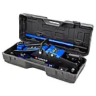 Домкрат підкатний 2,5т (140-387мм) з гумовою накладкою в кейсі Forsage F-TH22501C кейс, фото 3