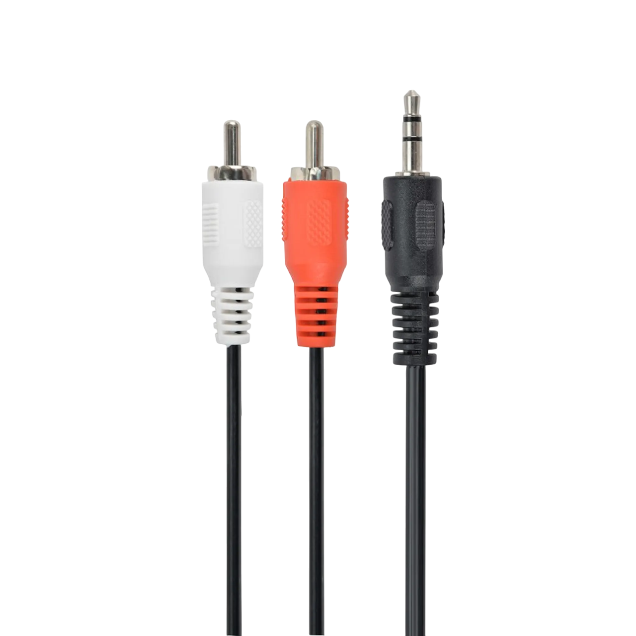 Аудіо-кабель Cablexpert 3.5 мм - 2хRCA (M/M) 5m Black (CCA-458-5M)