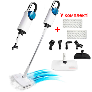 Парова швабра 2в1 Purolf Premium — пароочисник професійного рівня (PR-357)