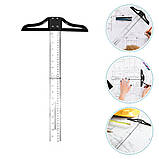 Т-подібна лінійка Magical Science 60 сантиметрів Т-1460, фото 2