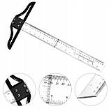 Т-подібна лінійка Magical Science 60 сантиметрів Т-1460, фото 6