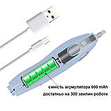 Автоматична гумка Tenwin що перезаряджається зі змінними ластиками 5 мм і 2,3 мм, фото 3