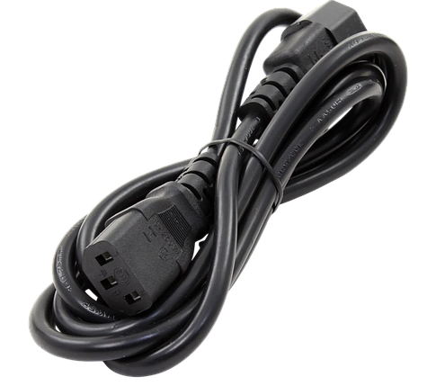 Кабель силовий Atcom IEC C13 - IEC C14 1.8m Black (10118), фото 1